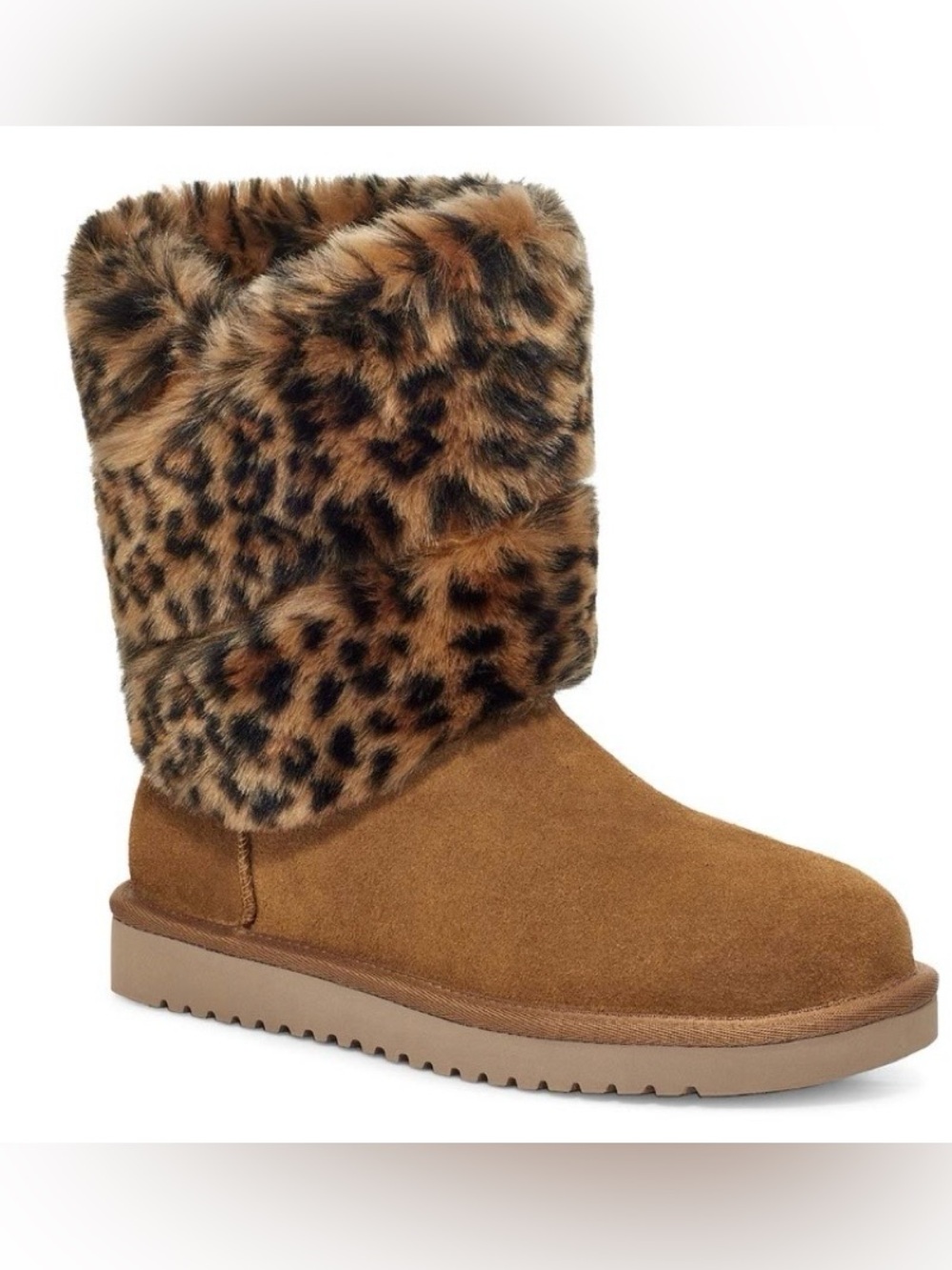 Koolaburra by UGG® Chestnut
Cheetah Dezi Short Suede Boot